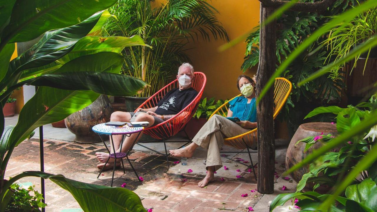 Hotel Las Golondrinas Oaxaca Exteriör bild
