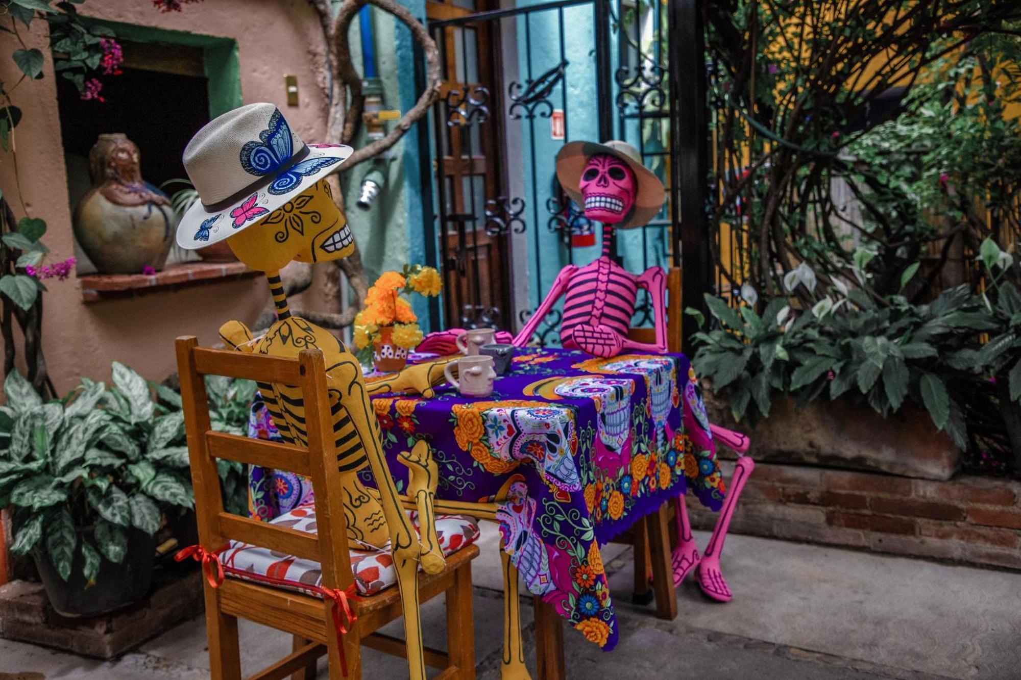 Hotel Las Golondrinas Oaxaca Exteriör bild